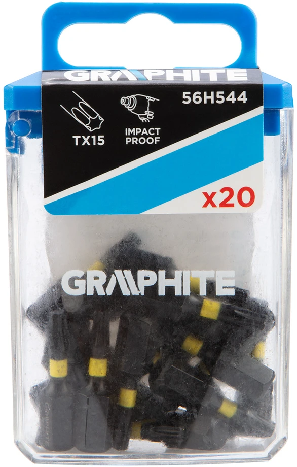 Bity Smūginiai antgaliai TX15 x 25 mm, 20 vnt.