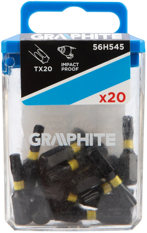 Bity Smūginiai antgaliai TX20 x 25 mm, 20 vnt.