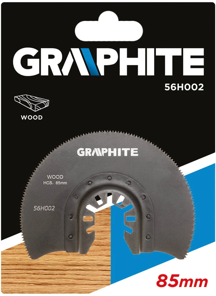 Graphite Pjovimo diskas medienai HCS 85 mm