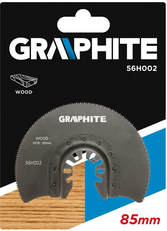 Graphite Pjovimo diskas medienai HCS 85 mm