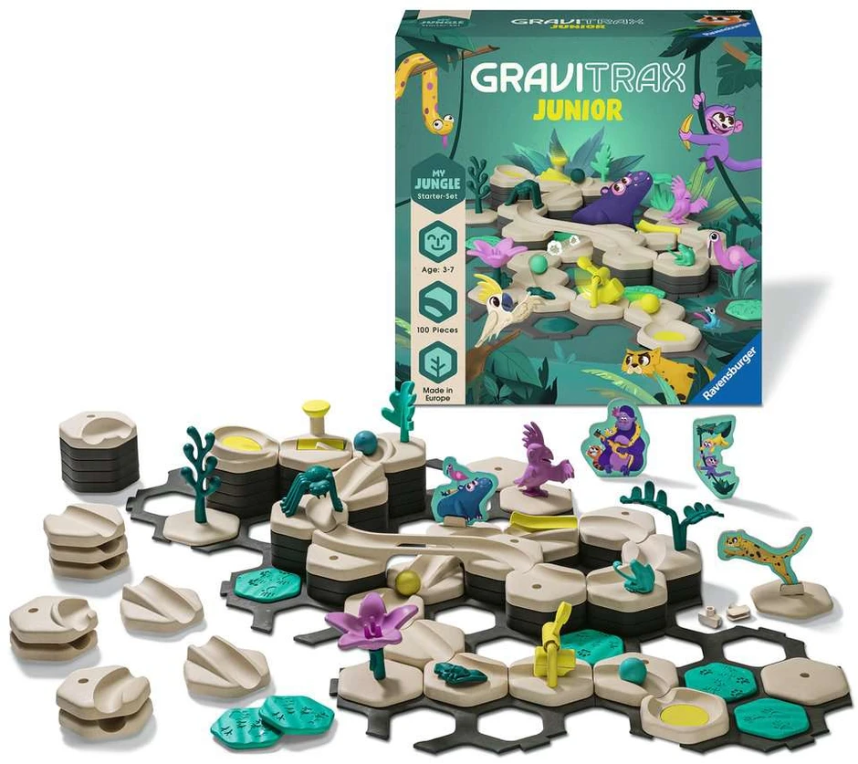 Ravensburger GraviTrax Junior Jungle Rinkinys Starter 27499