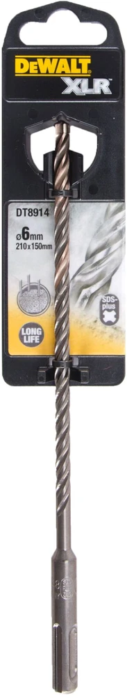 Grąžtas DEWALT grąžtai SDS PLUS 6 x 260mm XLR 4-OSTRZOWE
