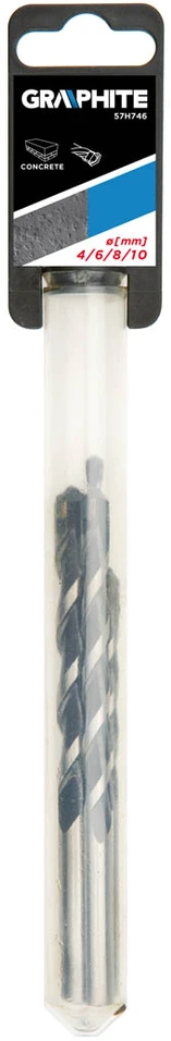 Grąžtas Grąžtai betonui Graphite 57H746, 4 vnt.