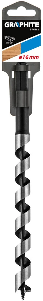 Wiertło Spiralinis grąžtas medienai Graphite 57H362, 16x250 mm