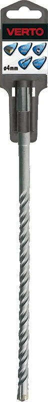Wiertło SDS Plus betono grąžtas, 4 x 110 mm, S4, quatro