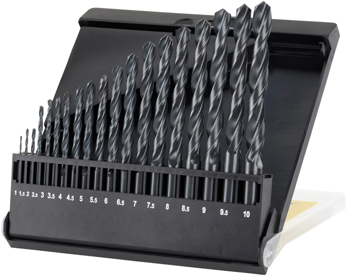 Grąžtas STANLEY GRAŽTŲ RINKINYS METALUI 19 vnt. 1-10 mm