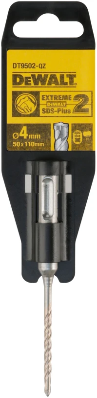 DEWALT SDS PLUS grąžtas 4 x 110mm EX2