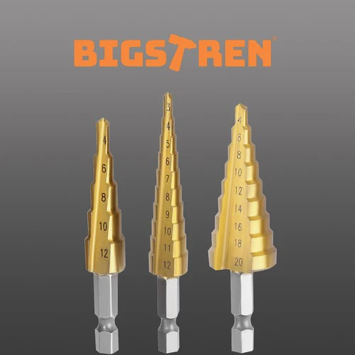 Bigstren Kūginių grąžtų rinkinys - 3 vnt.