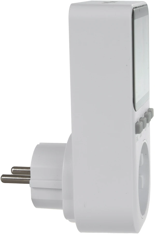 GreenBlue energijos skaitiklis, vatmetras, tipas E, 220-240V AC, 50Hz, maks. apkrova 16A, IP20, įmontuota baterija, GB364 E