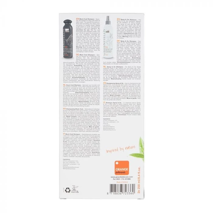 „Greenfields“ labradoro priežiūros rinkinys – 2 x 250 ml
