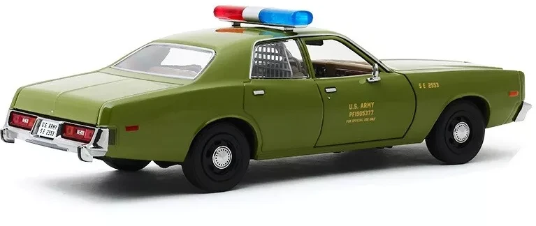 „Greenlight“ kolekcionuojami daiktai – 1/18 A komanda (1983–1987 m. TV laida) – 1977 m. „Plymouth Fury“ JAV armijos policija