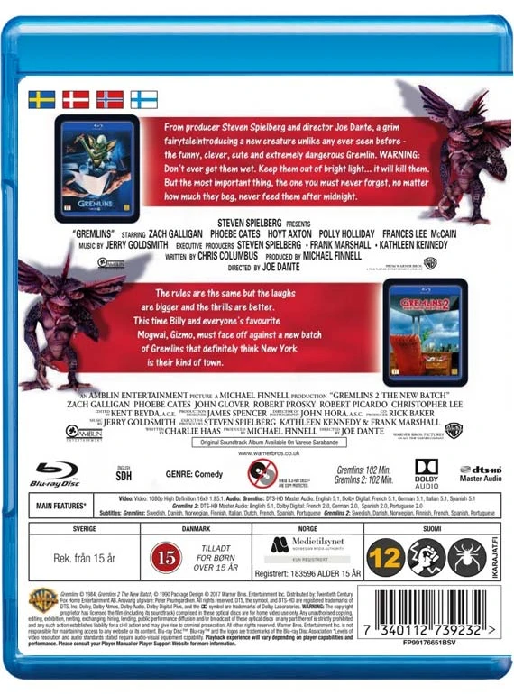 Gremlinų kolekcija (Blu-ray)