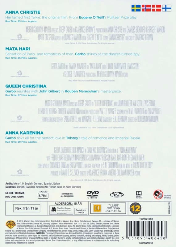 Gretos Garbo kolekcija – DVD