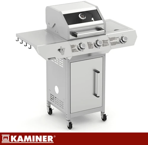 Gas grill 2+1 10kW Varen 3.0 Kaminer