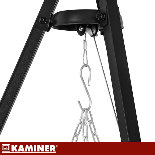 Kaminer 190x70cm Tripod Garden Grilis