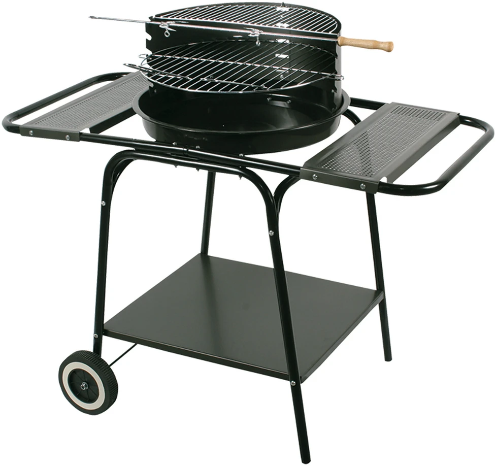 Grill PAGRINDINĖS JUNGTINĖS APVALIOS GRILĖS SU DVIEM LENTYNĖMIS MG906