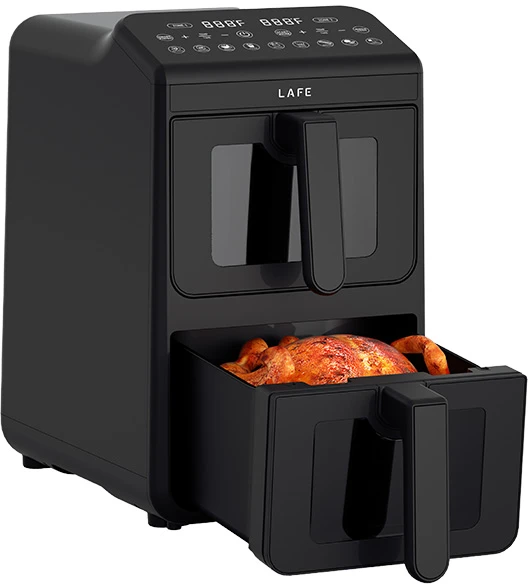 Frytkownica Gruzdintuvė LAFE Dual Fry 10 l riebalų neturinti gruzdintuvė