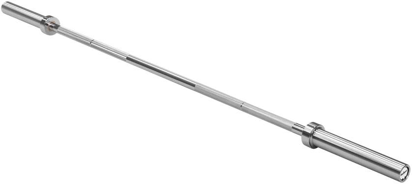 Tiesi olimpinė strypas su guoliais, olimpinė štanga su guoliais 180cm 15kg REBEL ACTIVE