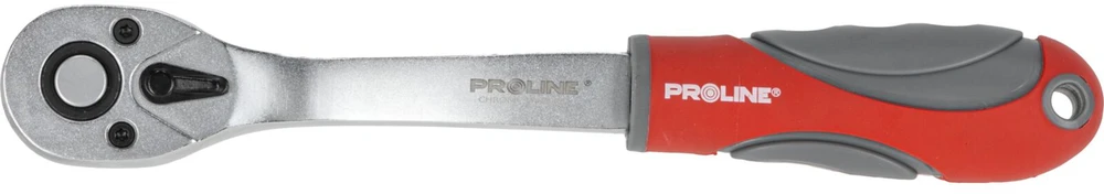 Grzechotka 3/8" CRV terkšlė, 72 dantys, ilgis 200 mm, dviejų dalių rankena, proline