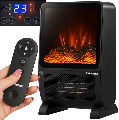 Kaminer „Blazeo Fireplaces 26317“ liepsnos efekto šildytuvas