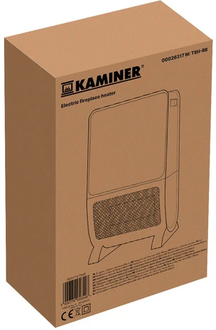 Kaminer „Blazeo Fireplaces 26317“ liepsnos efekto šildytuvas