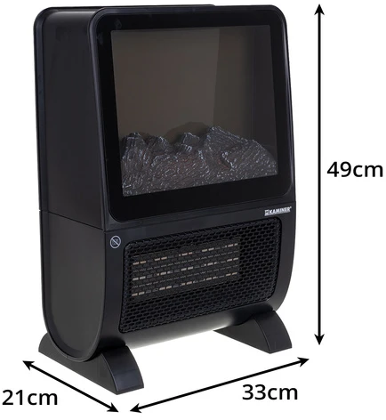 Kaminer „Blazeo Fireplaces 26317“ liepsnos efekto šildytuvas