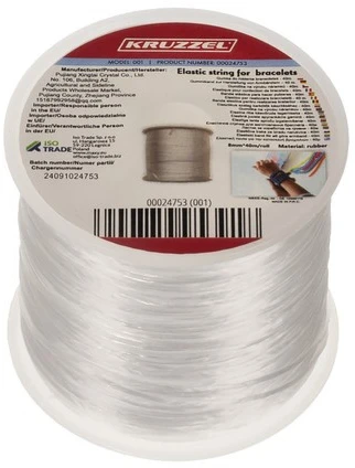 Elastinga juosta apyrankėms gaminti - 40m Kruzzel 24753