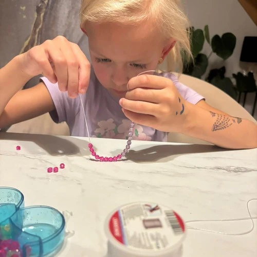 Elastinga juosta apyrankėms gaminti - 40m Kruzzel 24753