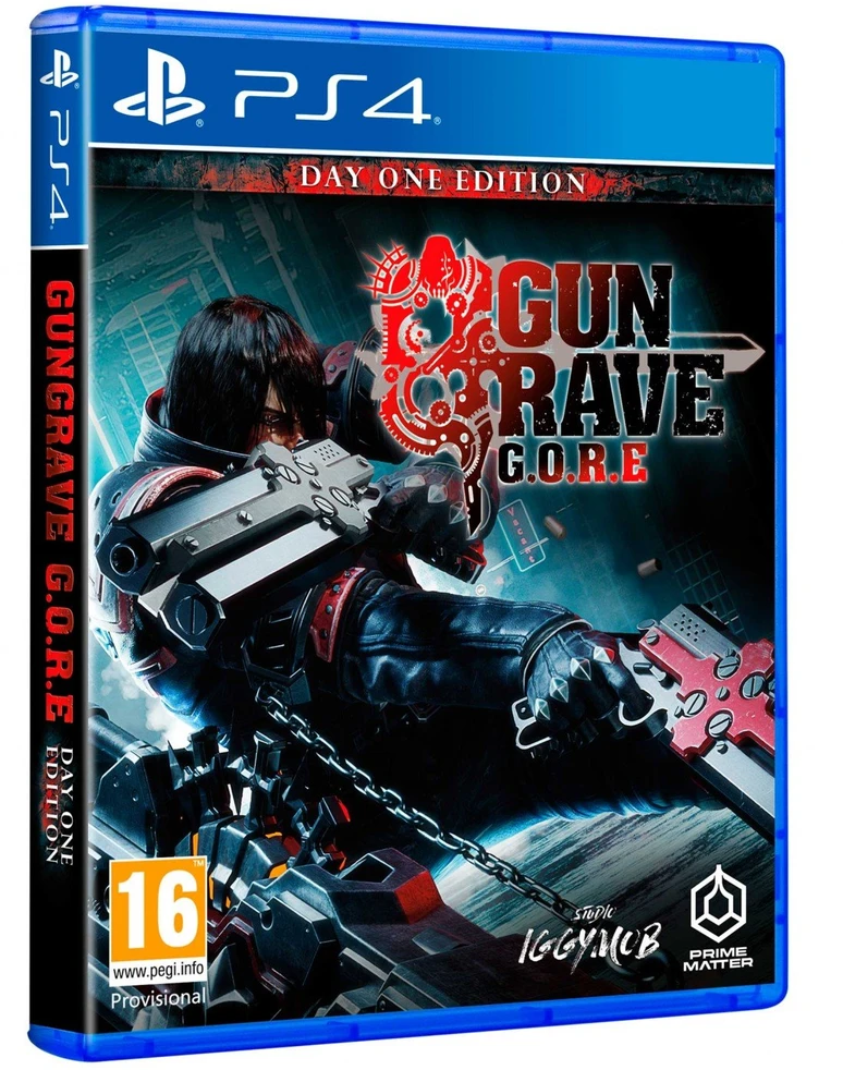 „Prime Matter Gungrave G.O.R.E“ (pirmos dienos leidimas) – „PlayStation 4“