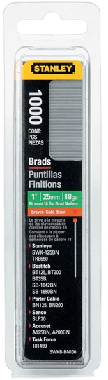 Stanley vinys 15 mm | 8/180/300/E/J | 5/8" | 18ga (S1-SWK-BN0625T)