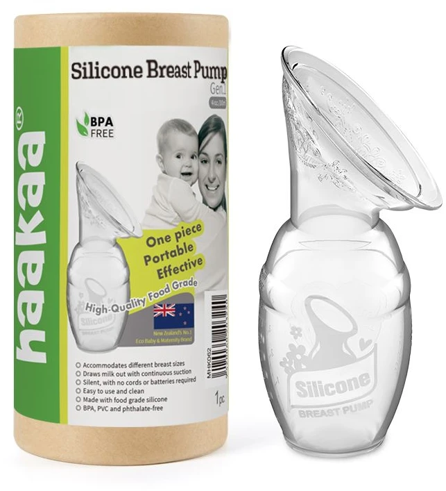 „Haakaa“ – 1 kartos silikoninis krūties pompa – 100 ml / 4 oz
