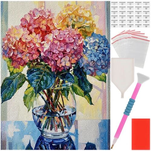 Diamond embroidery "Bouquet" 40x30cm Maaleo 26770