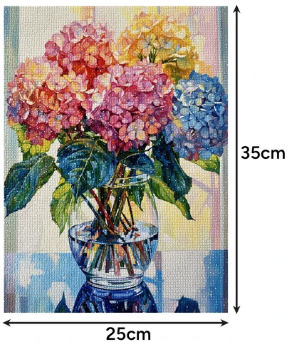 Diamond embroidery "Bouquet" 40x30cm Maaleo 26770