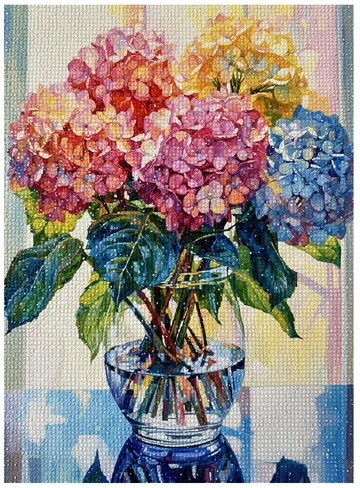Diamond embroidery "Bouquet" 40x30cm Maaleo 26770