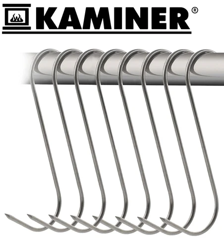 Rūkymo kabliukai - 15 vnt. rinkinys Kaminer 25553