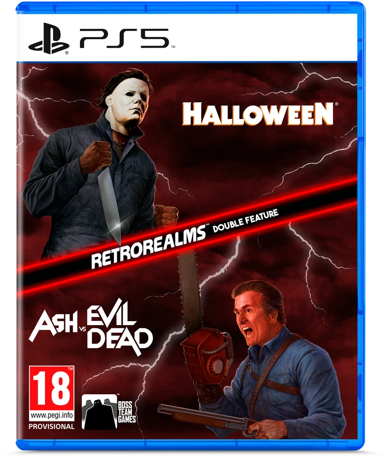 Nighthawk Interactive Boss Team Games Helovinas ir Ash prieš Evil Dead RetroRealms dvigubas leidimas