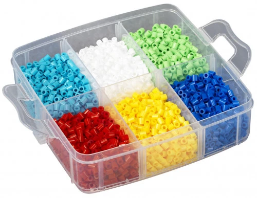 Hama Beads Hama - Maža laikymo dėžutė su 6000 karoliukų (386701)
