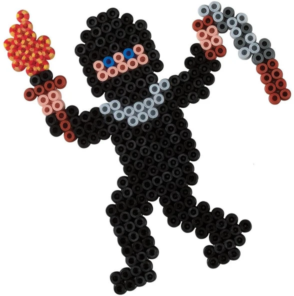 Hama Beads Hama - Midi karoliukai 1000 vnt. – juodi (380718)