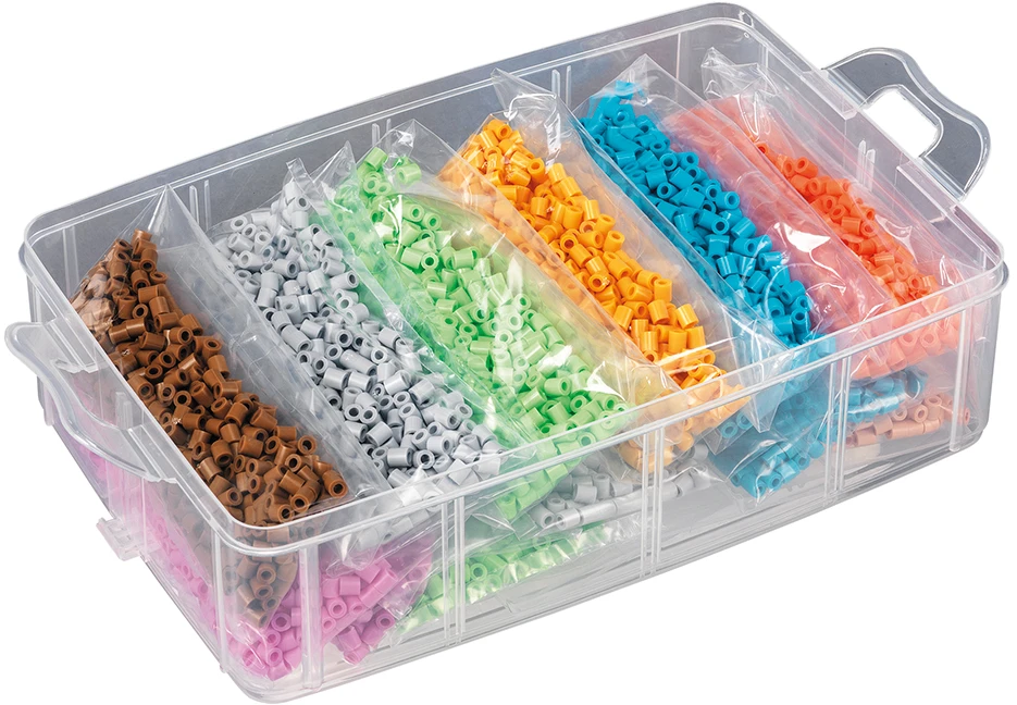 Hama Beads - Midi - didelė laikymo dėžutė su 12000 karoliukų (6751)
