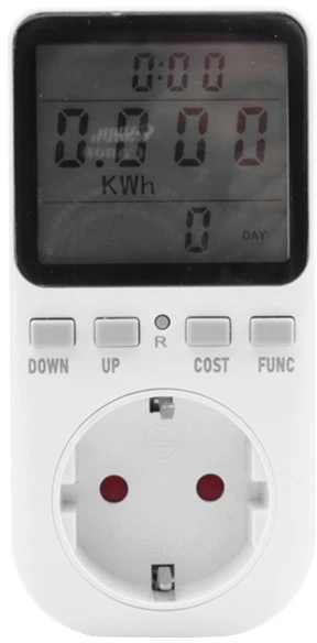 Hand Home Elektros energijos sąnaudų matuoklis Schuko