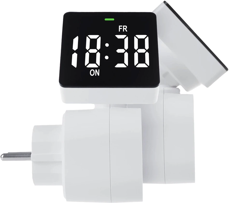 Hand Home Programator czasowy – elektroninis, 24 val., Schuko
