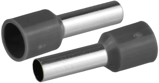 HAND Izoliuota įvorinė antgalė laidams 1x6mm2; įvorės ilgis 20mm mėlyna 20 vnt.