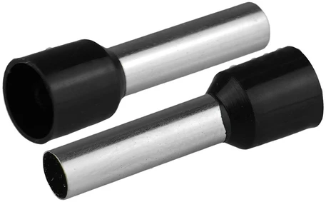 Plastrol Izoliuotas movinis antgalis laidams 1x10mm2; movos ilgis 27,5 mm juoda 50 vnt.