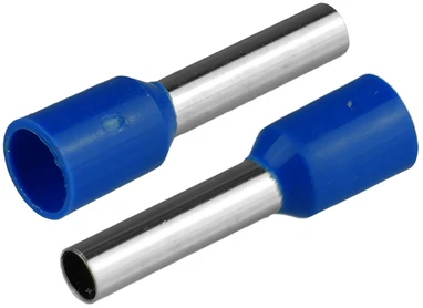 Plastrol Įvorinė izoliuota antgalė laidams 1x4mm2; įvorės ilgis 19,5mm mėlyna 50 vnt.