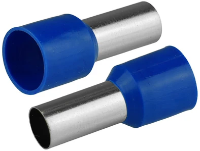 Plastrol Izoliuota tūbelinė antgalė laidams 1x16mm2; tūbelės ilgis 22,2mm mėlyna 20 vnt.