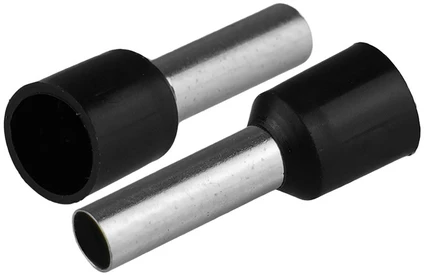Plastrol Izoliuotas įvijinis antgalis laidams 1x6mm2; įvijos ilgis 20mm juoda 20 vnt.