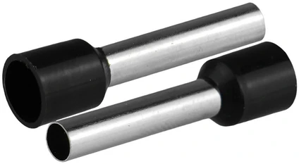 Plastrol Izoliuotas įvorinis antgalis laidams 1x6mm2; įvorės ilgis 26mm juoda 20 vnt.