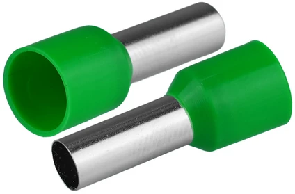 Plastrol Izoliuota įvorinė antgalė laidams 1x10mm2; įvorės ilgis 21,5mm žalia 20 vnt.