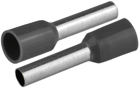 HAND Įvorinis antgalis izoliuotas laidams 1x4mm2; įvorės ilgis 19,5mm, pakuotėje 50 vnt.