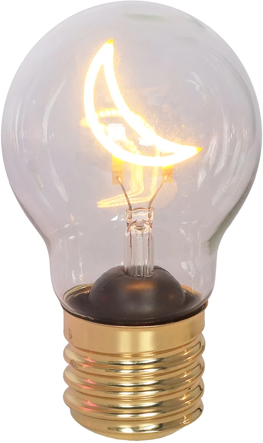 Šviesos dekoracija Hand Light; LED lemputė su baterijomis – mėnulis; 2700-3000k šviesa